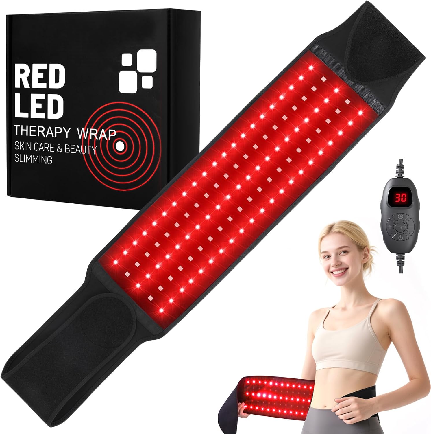 Lux Red Light Therapy Belt - Dual-Wavelength Relief