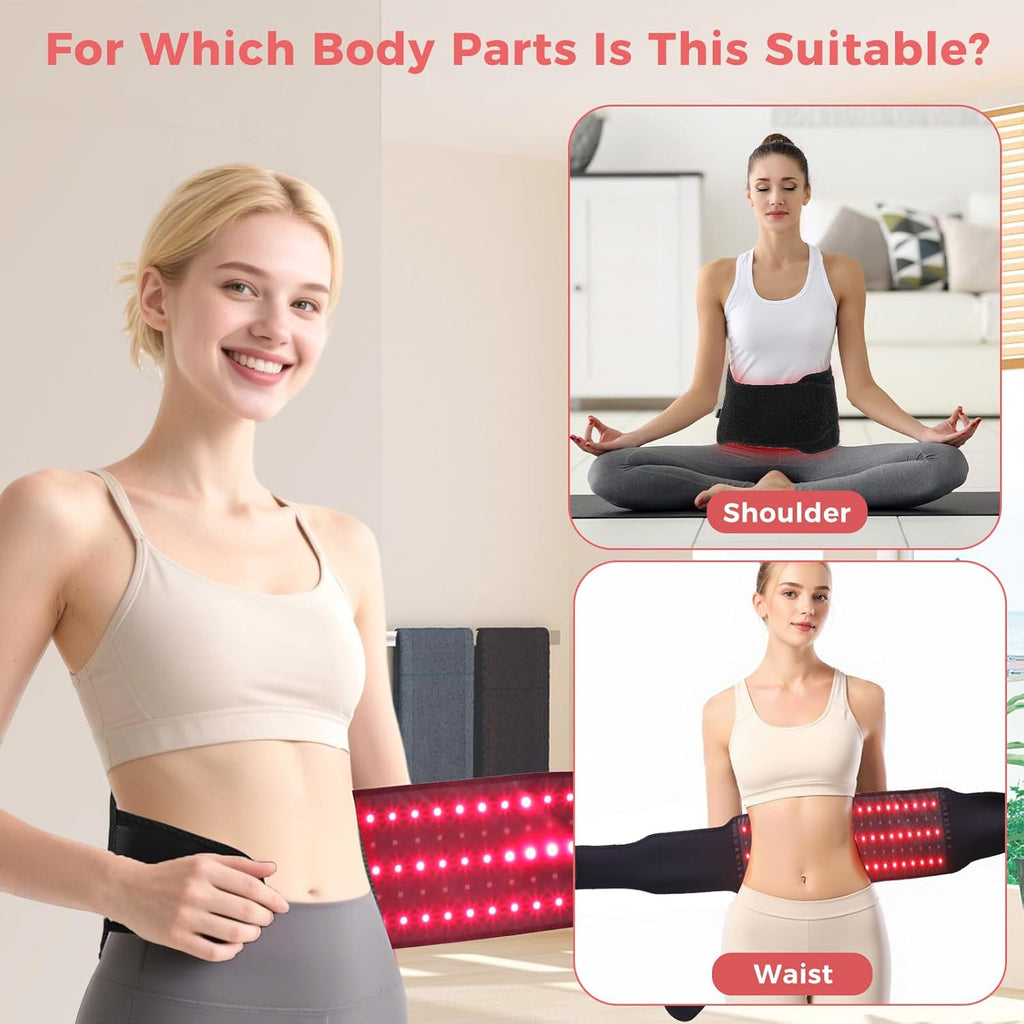 Lux Red Light Therapy Belt - Dual-Wavelength Relief