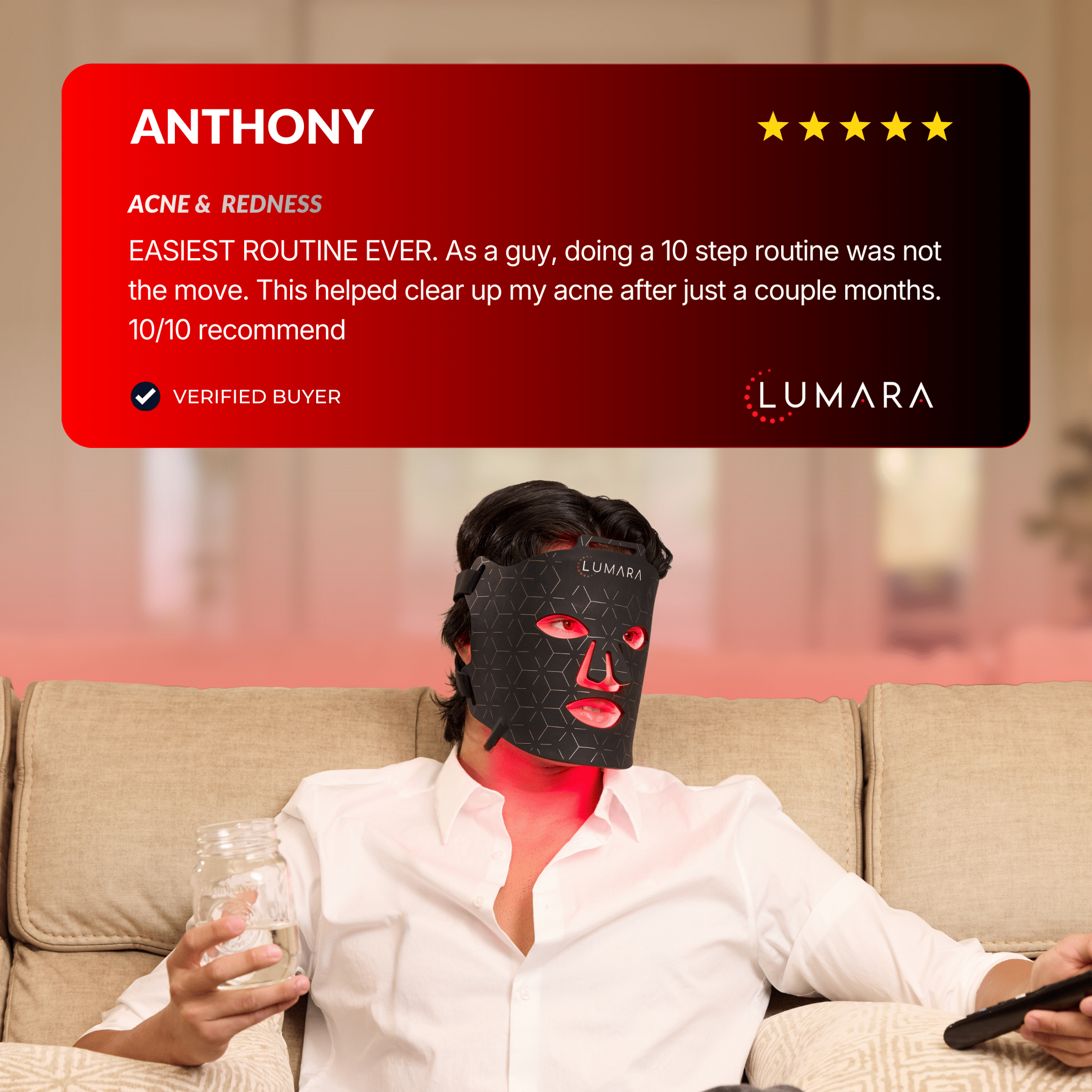 Lux Red Light Therapy Mask